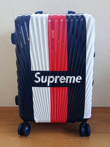 ☆Supreme　シュプリーム　スーツケース　キャリーケース　トラベルバッグ　黒/赤/白　中古