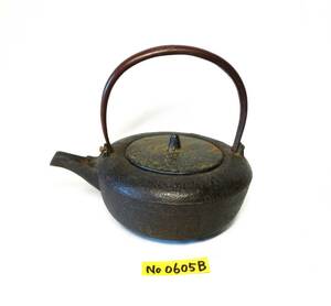 鉄製 銚子 燗道具 酒器 鉄瓶 茶道具　箱なし　№0605B　★岡山発送★（広島発送品同梱不可）