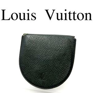 Louis Vuitton ルイヴィトン コインケース グリーン系 LVロゴ