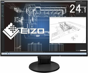 EIZO EV2456-BK 液晶ディスプレイ 24.1型 / 1920×1200 / DVI、HDMI、D-Sub、DisplayPort/ブラック/スピーカー:あり