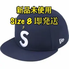 Supreme Gold Cross S Logo New Era navy 8