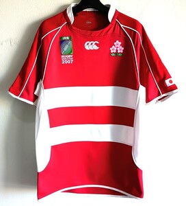 【ラグビー】RWC 2007 日本代表 ジャージ M カンタベリー 激レア / ジャパン ユニフォーム CANTERBURY 