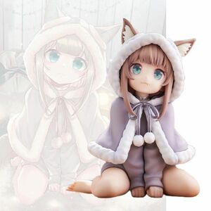 うちのねこが女の子でかわいい　おきがえコレクション　プレゼントきなこ　完成品フィギュア　約15㎝