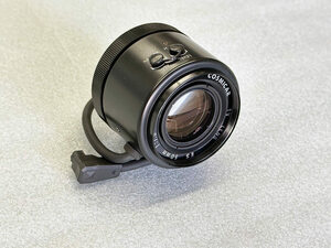 ◆50mmｆ1.8自動絞り単焦点レンズ・Ｃマウント・1・2/3・1/2インチ対応＜Video-iris/B5018AES-4＞（中古品）◆