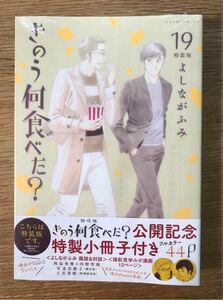 【新品】きのう何食べた？ 19巻【特装版】 フルカラー特製小冊子付き 44P よしながふみ 完売品 シュリンク付き 未開封 講談社 漫画 完売品