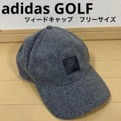 アディダス ゴルフ　adidas GOLF　ツィードキャップ　フリーサイズ