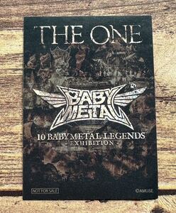 ★「10 BABYMETAL LEGENDS」EXHIBITION限定ステッカー（中元すず香/水野由結/菊地最愛/SU-METAL/YUIMETAL/MOAMETAL）