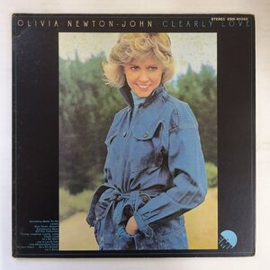 10042111;【国内盤/プロモ白ラベル/見開き】Olivia Newton-John / Clearly Love