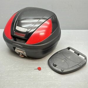 GIVI ジビ トップケース リアボックス E370 ブラック モノロック ベース付き キー1本 230302TRH001