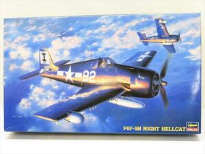 ◆◇未組立品 Hasegawa ハセガワ 1/32 F6F-5N NIGHT HELLCAT ナイトヘルキャット アメリカ海軍 夜間戦闘機 ジャンク品◇◆