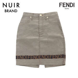 フェンディ FENDI スカート ベージュ