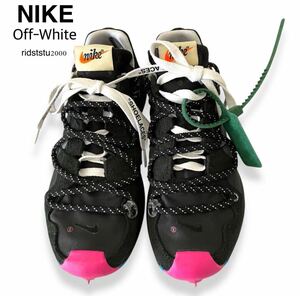 正規☆OFF-WHITE×NIKE Women’s AIRZOOM TERRA KIGER PINK VIRGIL ABLOH size 23、5/スニーカー ナイキ ブラック シューズ 