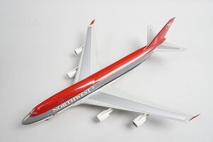 ★ herpa ヘルパ 1/200 B747-400 nwa ノースウエスト航空 N669US 550178