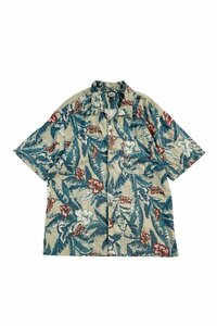 Tommy Bahama rayon aloha shirt トミーバハマ アロハシャツ 半袖 レーヨン ヴィンテージ