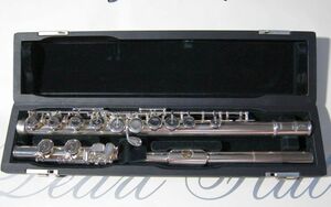 【楽器】 フルート パール Flute Pearl PF-505E プレスト Presto 洋銀製 銀メッキ 入門用 初心者用 吹奏楽 趣味 木管楽器