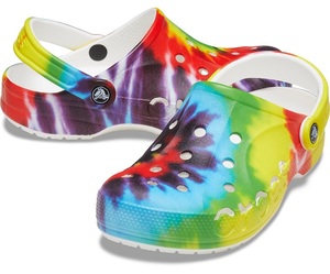 24cm クロックス crocs バヤ タイダイ クロッグ BAYA TIE-DYE CLOG M6W8 Multi マルチ 新品