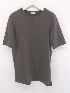 ◇ 1 OF MINE green label relaxing UNITED ARROWS 無地 半袖 Tシャツ カットソー ブラウン レディース P