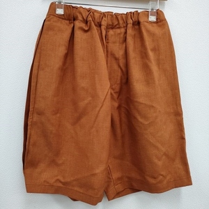 EEL 新品 E-23207 Contemporary shorts サイズXS 定価19250円 ショートパンツ ハーフパンツ ショーツ オレンジ イール 4-0723S 242476