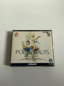 ポリスノーツ POLICENAUTS PC-9821 CD-ROM 3.5 2HD FD ゲーム ソフト KONAMI 管理番号DAES17