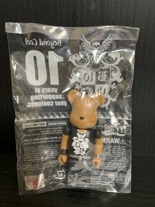 即決/BE@RBRICK /BeyondCool/メディコムトイ/ベアブリック/ビヨンクール/10周年記念品/非売品/コレクション/袋小傷汚れ等経年劣化有