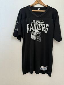 チャンピオン　LOS ANGELES RAIDERS レイダース　ビンテージUSA製　L