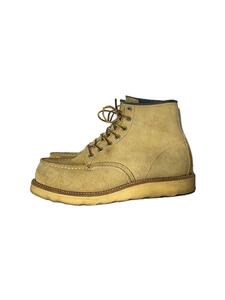 RED WING◆レースアップブーツ・6インチクラシックモックトゥ/US6/IVO/スウェード