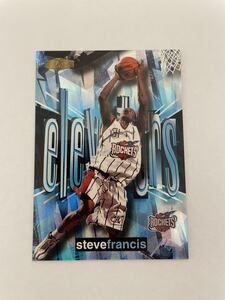 NBAカード　スティーブ・フランシス　STEVE FRANCIS FLAIR SHOWCASE elevators FLEER ‘99-‘00 【9of10 E】【ROOKIE 】