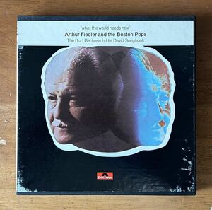 【オープンリールテープ】WHAT THE WORLD NEEDS NOW.../ Arthur Fiedler and the Boston Pops The Burt Bacharach - Hal David Songbook