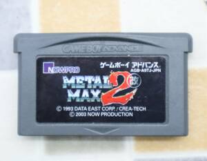 ∠貴重 初期起動確認済み｜メタルマックス2改 GBA アドバンスソフト｜ AGB-A9TJ-JPN METAL MAX2｜ GAME BOY ADVANCE ■O5397