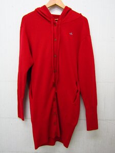 Vivienne Westwood RED LABEL ヴィヴィアンウエストウッド レッドレーベル ニット ボタン ロング サイズ：O ∩FL1161