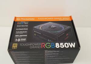 1円スタート　Thermaltake TOUGHPOWER RGB 850W PC電源ユニット 80PLUS GOLD　通電確認OK