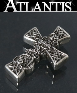 CHROME HEARTS 銀座店 クロムハーツ ケルティッククロス ペンダント トップ チャーム メンズ シルバー SV925 96844