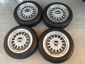 BBS RG PCD100 6J ET45 ロードスター ローダウン 軽 155/65/14 即決送料込