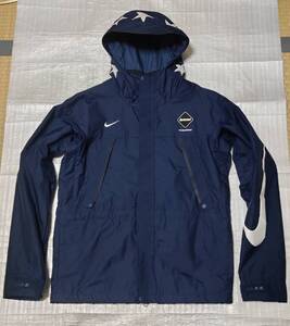 【クーポン最大1500円OFF】FCRB NIKE STORM-FIT TOUR JACKET 紺 S FC REAL BRISTOL F.C.R.B. ナイキ