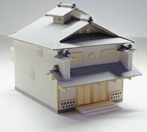 蔵ふう ミニチュア コレクション 住宅 建築模型 NO.22 縮尺 1/100 サイズ 91×122× H 102ミリ 手作り 完成品 バルサ材 スチレン材 開運