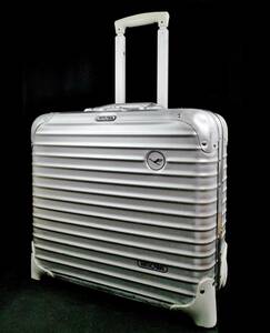 RIMOWA・リモワ 940.40 Topas 『Lufthansa』(廃盤）2輪 ビジネス・トロリー 《黒ロゴ》 (MP144)　939723