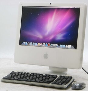 Apple iMac Early 2006 MA199J/A ■ CoreDuo-T2400/スーパードライブ/Radeon X1600/17インチ/OS10.6.8 液晶一体型