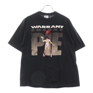 VINTAGE ヴィンテージ 90s WARRANT CHERRY PIE TOUR Tシャツ 半袖 カットソー ブラック