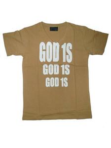 セール ★ ロンドンブランド Ｖネック Ｔシャツ GODIS ベージュ