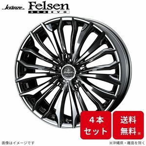 ウェッズ ホイール クレンツェ フェルゼン 358EVO ハリアー 60系 トヨタ 19インチ 5H 4本セット 0040718 WEDS