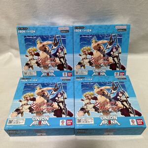 ① バンダイ　UNION ARENA ブースターパック シャングリラ・フロンティア 【UA32BT】 4BOX　新品　未開封　BANDAI ユニオンアリーナ