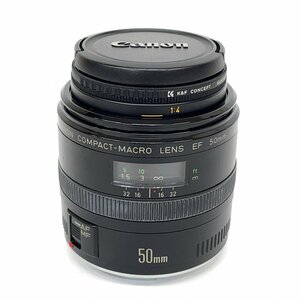 Canon キャノン 一眼レフ用レンズ EF 50mm F2.5 1:2.5 COMPACT-MACRO カメラ 動作確認済み [R14245]