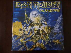 ★80’s★IronMaiden“死霊復活LiveAfterDeath”日本盤　1985　2枚組