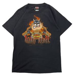 HARLEY DAVIDSON ハーレーダビッドソン　x WB Character Print T-Shirts ブラック サイズ:S