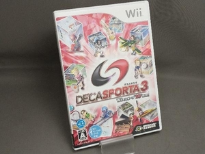 【説明書欠品】Wii デカスポルタ 3 Wiiでスポーツ