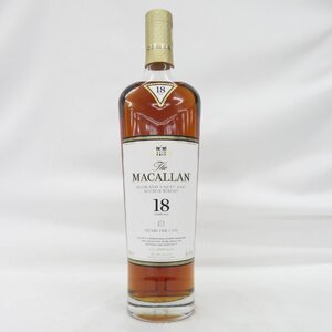 1円～【未開栓】The MACALLAN ザ・マッカラン 18年 2023 シェリーオーク ウイスキー 700ml 43% 11744305 1223