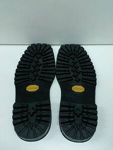 ビブラムvibram　リペア用「#1136　オールソール」黒　90年代USA製　サイズ：9　汚れスレ　V-9a