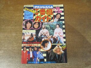 2401MK●月刊サウンドレコパル別冊付録「ジャンル別TV番組ガイド」1981昭和56.4●エアチェック番組カレンダー/スペシャル&新番組ハイライト