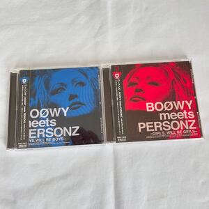 送料無料 PERSONZ BOOWY meets PERSONZ 青赤二枚セット CD