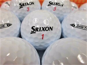 ●厳選美品●スリクソン ディスタンス SRIXON【DISTANCE】2022年モデル ホワイト 50個 ロストボール●